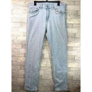 H&M Light Wash Slim Fit Jeans Men's 34x34